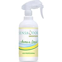 SENSAODOR- Ambientador en Spray 500 ml- Empresas- Negocio- Limpieza- Neutralizador- Quitaolor (Aroma a Limpio- 500)